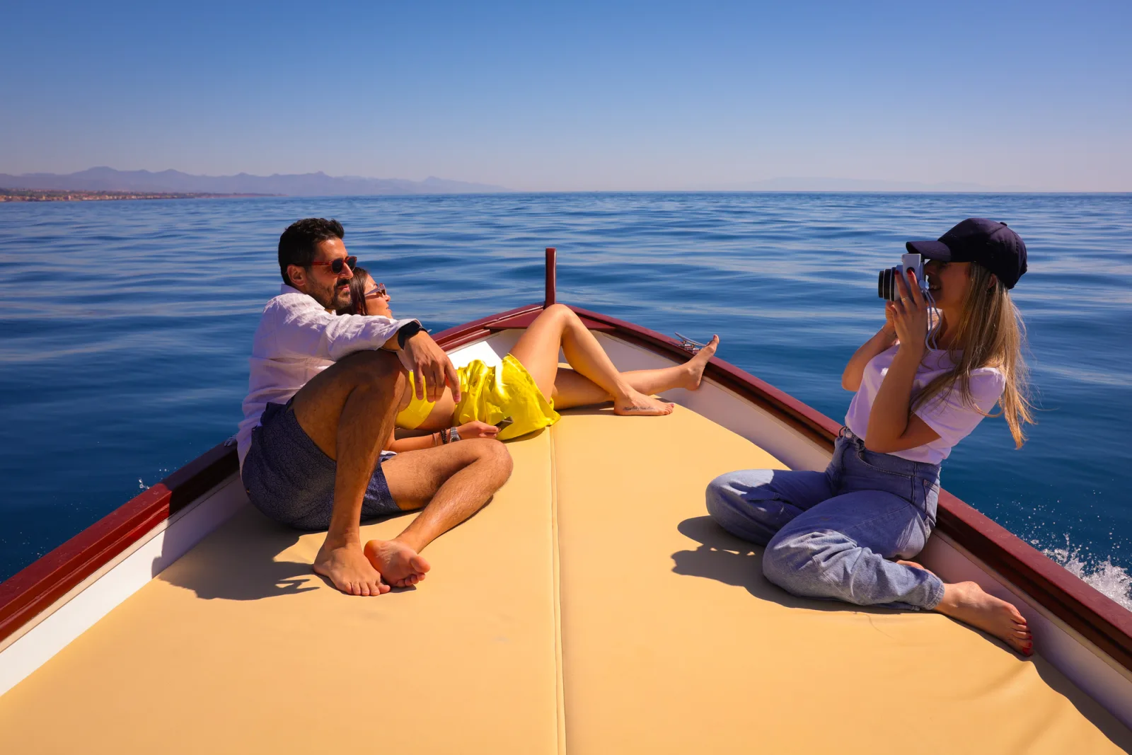 Boat sailing